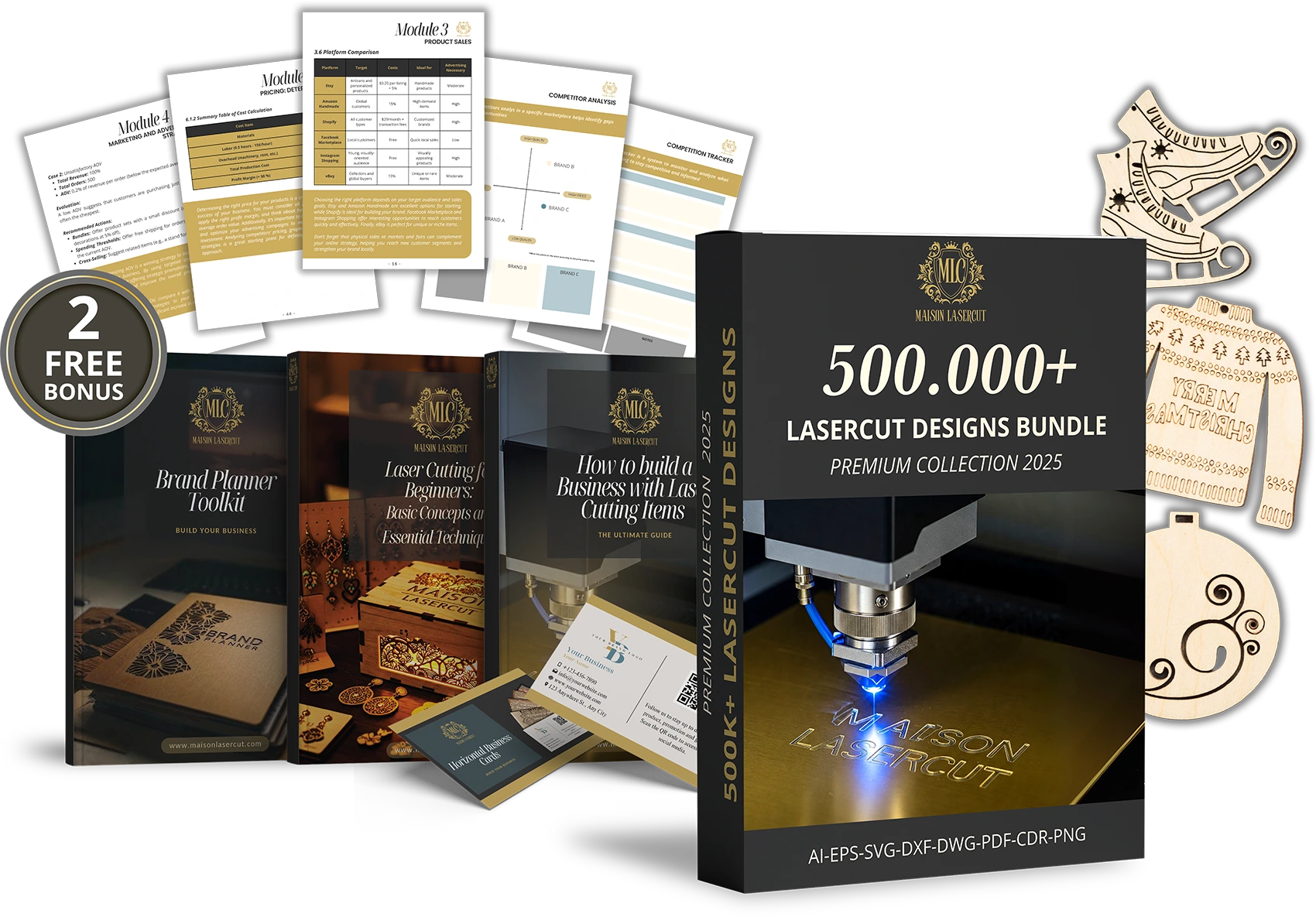 Laser Cut Designs Bundle